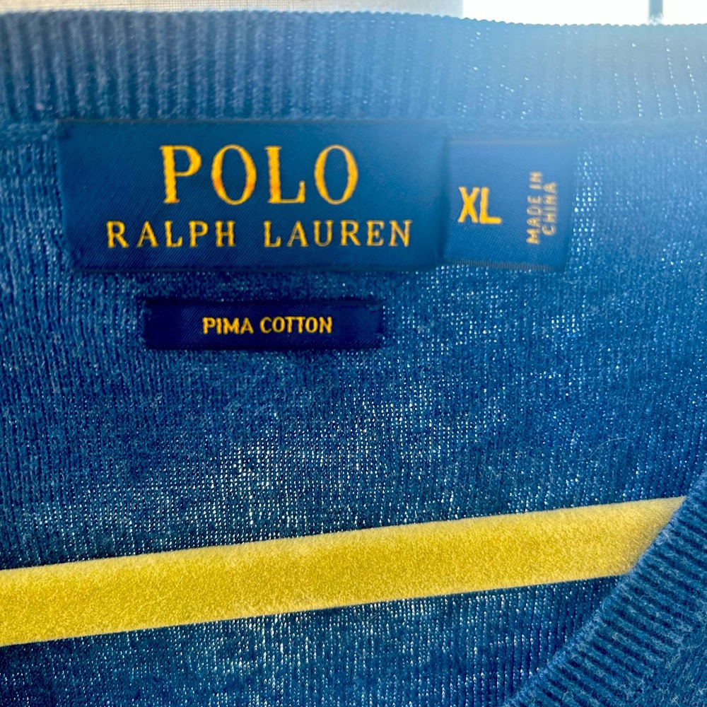 Ralph Lauren POLO sweater! Worn once and in excellent condition! Good as New